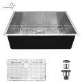 Popular Product Handmade Stainless Steel 304 Undermount Single Bowl Basin Bathroom Kitchen Sink